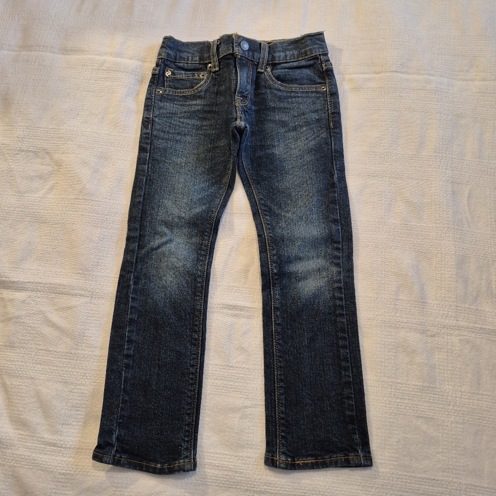Denizen from Levi's jeans 216 boys size 6 skinny fit medium wash VGUC
